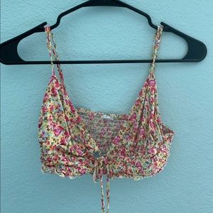 Garage floral women’s tank top